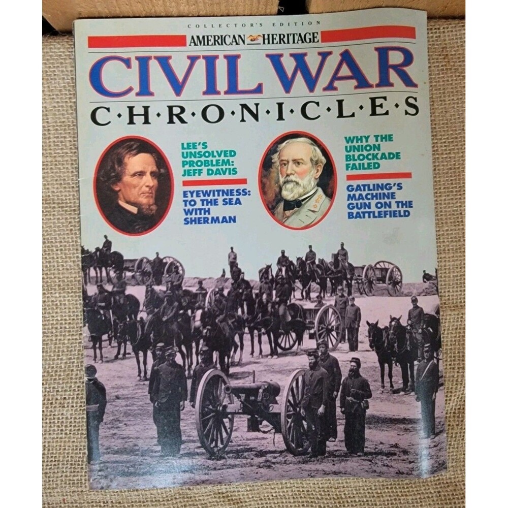 American Heritage Civil War Chronicles 1993 From Atlanta To The Sea Good